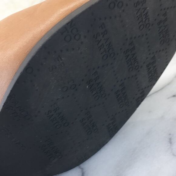 Franco Sarto Women's Tan Double Monk-Strapped Bootie Size 9W - Picture 12 of 16